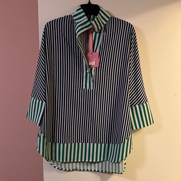 Tuckernuck x Atlantic Pacific striped tunic top - Picture 3 of 9